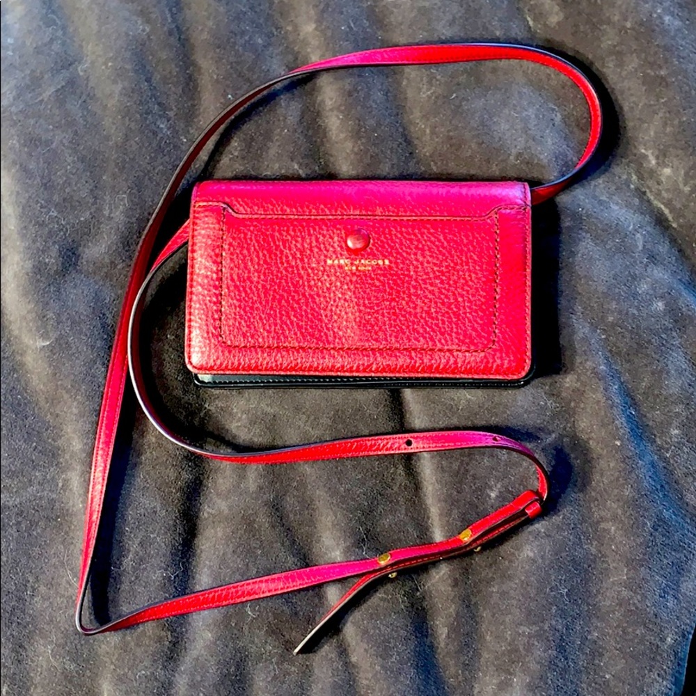 Marc Jacobs leather crossbody purse